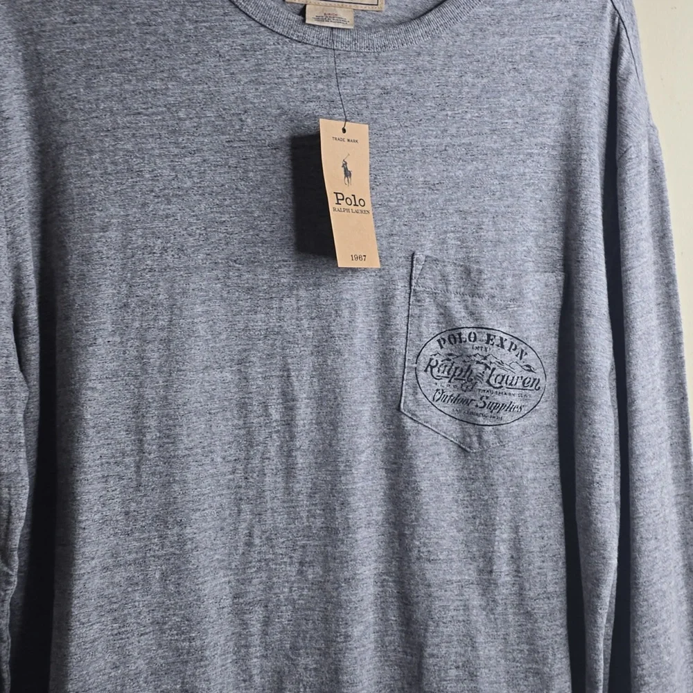 Polo Ralph Lauren Men's Classic Fit Slub Jersey Graphic T-Shirt Small - Picture 3 of 10